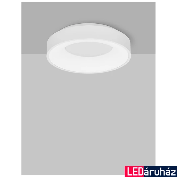 Nova Luce RANDO THIN mennyezeti lámpa, fehér, 3000K melegfehér, beépített LED, 1x30W, 1950 lm, 9353830