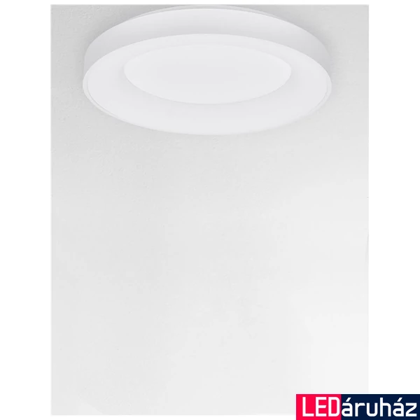 Nova Luce RANDO THIN mennyezeti lámpa, fehér, 3000K melegfehér, beépített LED, 50W, 2864 lm, 9353852