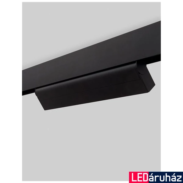 Nova Luce RIETI sínre szerelhető lámpa, fekete, 3000K melegfehér, beépített LED, 1x22W, 1230 lm, 8254419