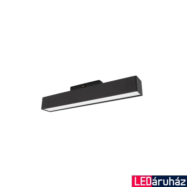 Nova Luce RIETI sínre szerelhető lámpa, fekete, 3000K melegfehér, beépített LED, 1x15W, 528 lm, 8254416
