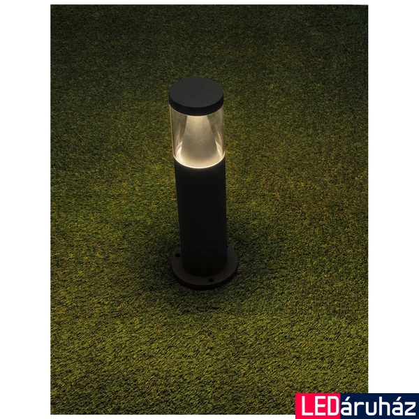 Nova Luce ROCK kültéri állólámpa, fekete, 3000K melegfehér, beépített LED, 10W, 760 lm, 9905025