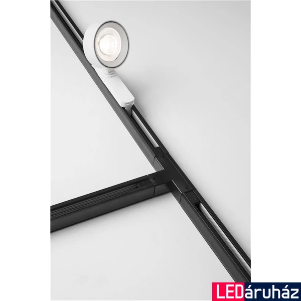 Nova Luce ROLER 3 fázisú sínre szerelhető lámpa, fehér, 3000K melegfehér, beépített LED, 1x20W, 1160 lm, 9011861