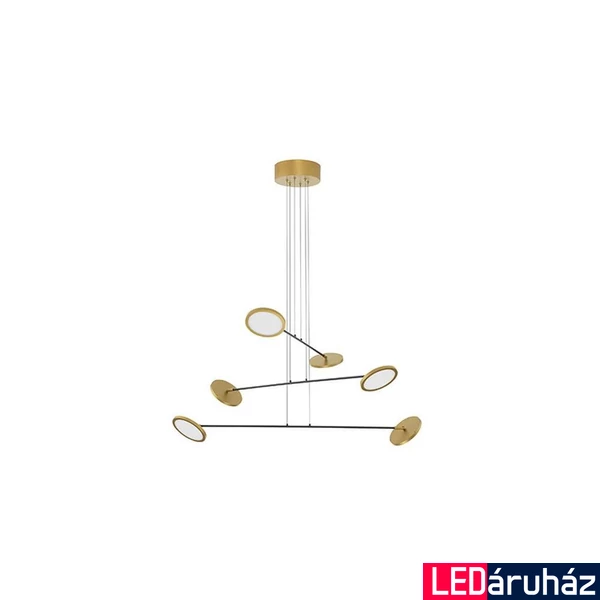 Nova Luce SCOPE függeszték, arany, 3000K melegfehér, beépített LED, 1x47W, 4306 lm, 9695255