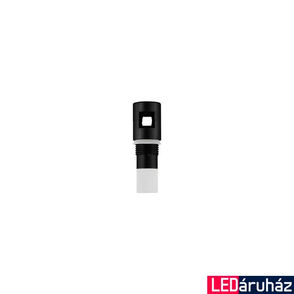 Nova Luce SPOK sínre szerelhető lámpa, bura nélkül, decorative mágneses sínrendszerhez, fekete, 3000K melegfehér, beépített LED, 1x5W, 600 lm, 9028924
