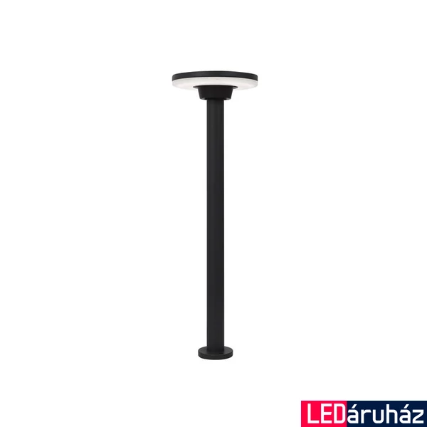 Nova Luce SUITE kültéri állólámpa, fekete, 3000K melegfehér, beépített LED, 1x12W, 480 lm, 9207168