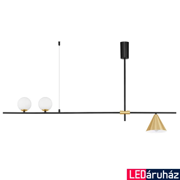 Nova Luce SWAY függeszték, arany, G9 foglalattal, max. 3x5W, 9501237