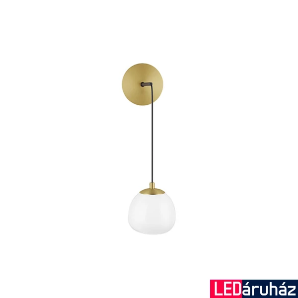 Nova Luce THE EGG fali lámpa, arany, G9 foglalattal, max. 1x5W, 9009262