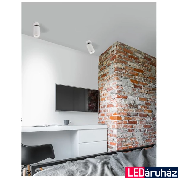 Nova Luce TOD fali lámpa, billenthető lámpafejjel, fehér, GU10-MR16 foglalattal, max. 1x10W, 9011311