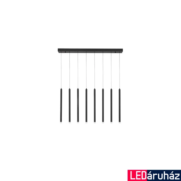 Nova Luce TRIMLE függeszték, fekete, 3000K melegfehér, beépített LED, 1x20W, 1581 lm, 9287935
