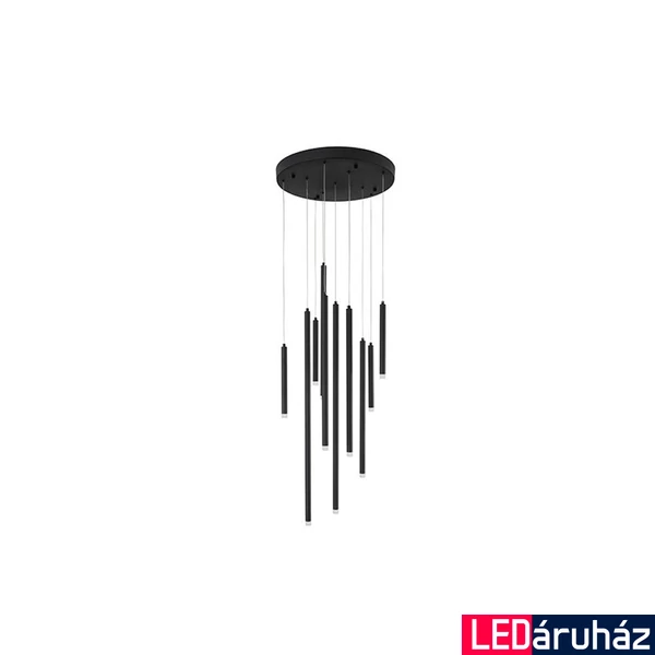 Nova Luce TRIMLE függeszték, fekete, 3000K melegfehér, beépített LED, 1x26W, 1860 lm, 9287945
