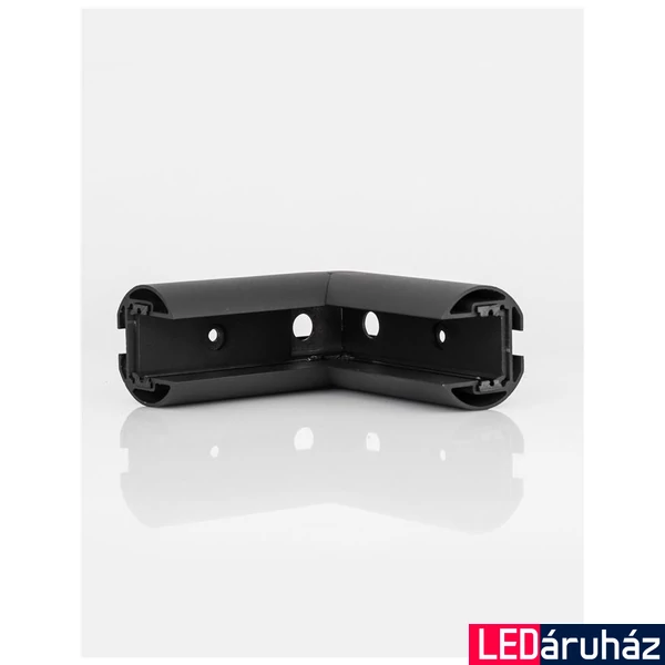 Nova Luce V-CONNECTOR sín sarokelem, profile mágnes profilos sínrendszerhez, fekete, 9136105