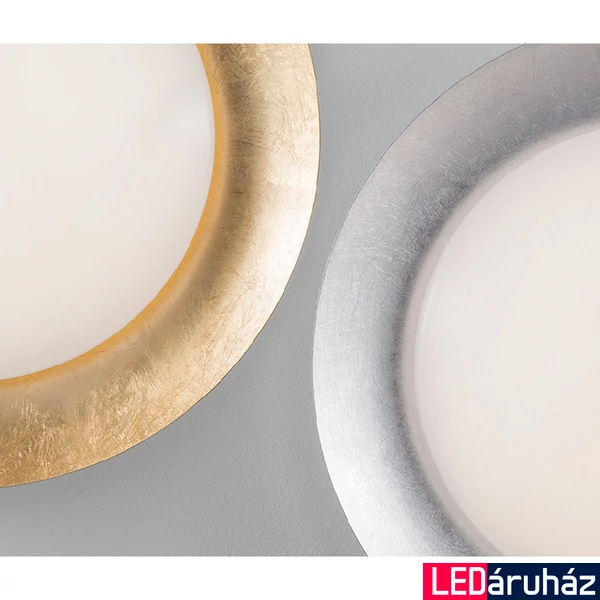 Nova Luce ZANO mennyezeti lámpa, matt arany, 3000K melegfehér, beépített LED, 1x28W, 1400 lm, 9053821