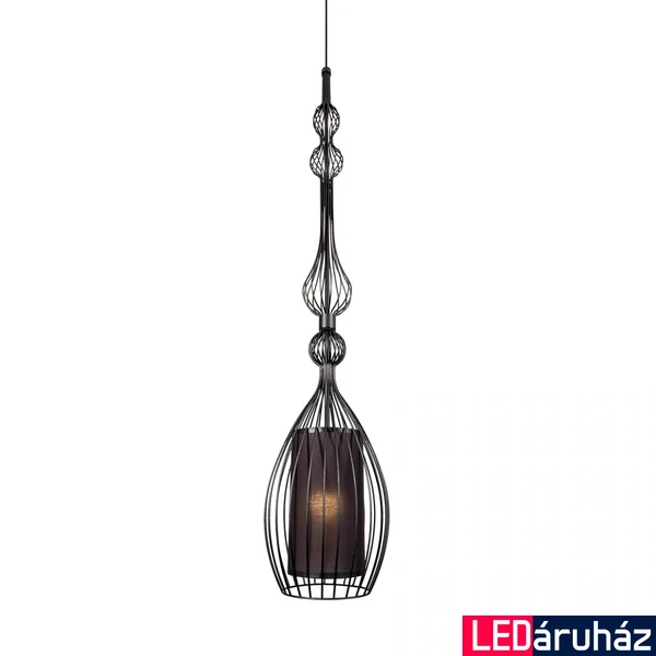 Nowodvorski ABI 1 ágú függeszték, fekete, E27 foglalattal, 1x28W, TL-8864