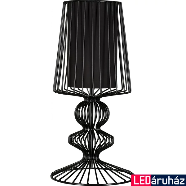 Nowodvorski AVEIRO asztali lámpa, fekete, E27 foglalattal, 1x28W, TL-5411