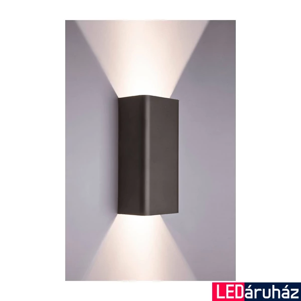 Nowodvorski BERGEN fali lámpa, szürke, GU10 foglalattal, 2x35W, TL-9707