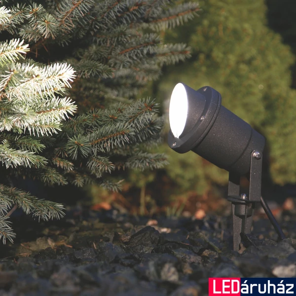Nowodvorski BUSH kültéri leszúrható lámpa, szürke, GU10 foglalattal, 1x35W, TL-3401