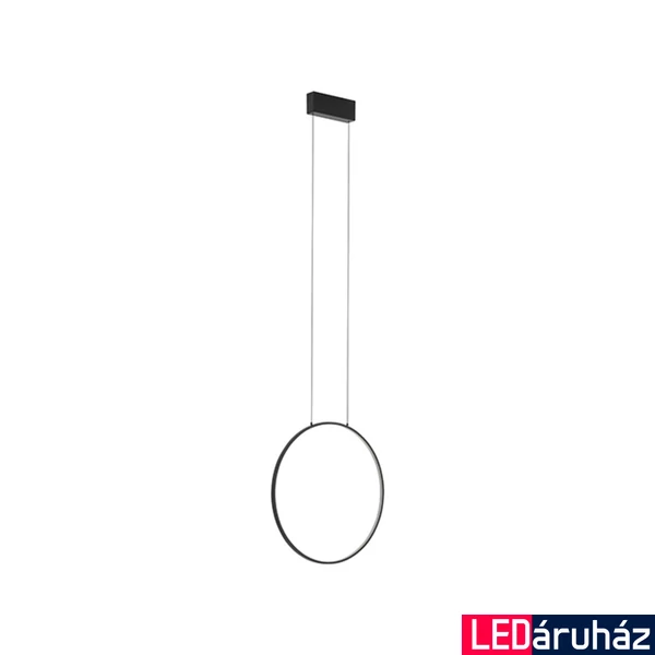 Nowodvorski CIRCOLO függeszték, fekete, Beépített LED, 1x18W, 560 lm, TL-10810