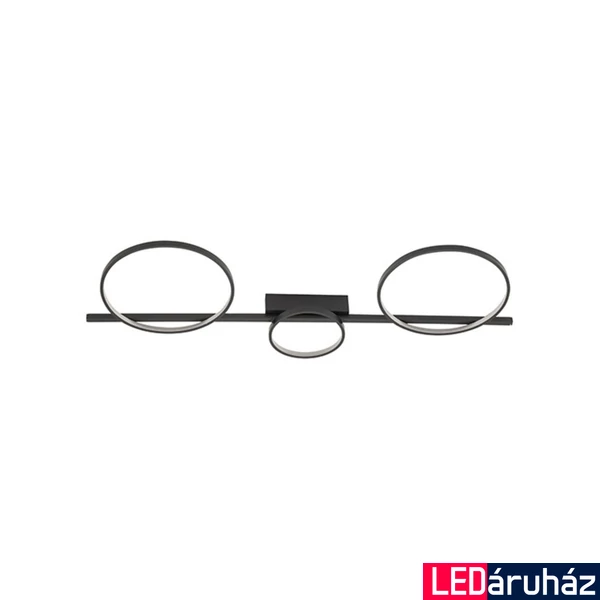 Nowodvorski CIRCOLO függeszték, fekete, Beépített LED, 1x33W, 1100 lm, TL-10816