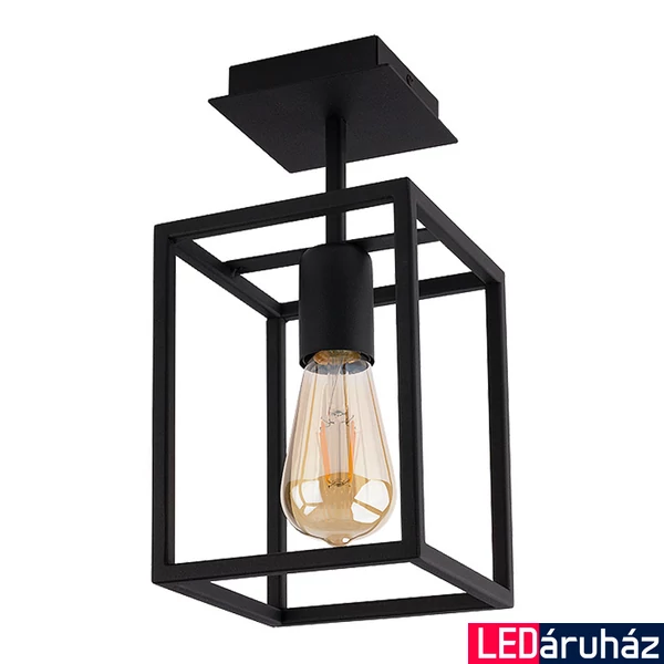 Nowodvorski CRATE mennyezeti lámpa, fekete, E27 foglalattal, 1x42W, TL-9045