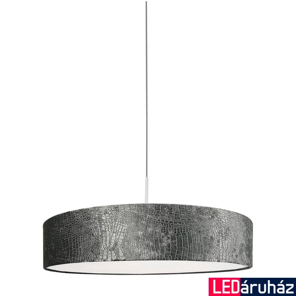 Nowodvorski CROCO 1 ágú függeszték, szürke, E27 foglalattal, 3x18W, TL-8948