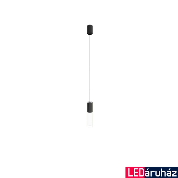 Nowodvorski CYLINDER 1 ágú függeszték, fekete, GU10 foglalattal, 1x10W, TL-7865