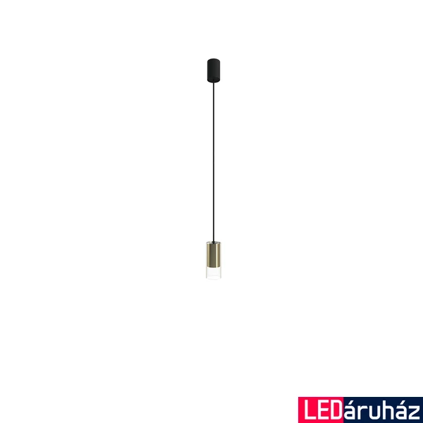Nowodvorski CYLINDER 1 ágú függeszték, átlátszó, GU10 foglalattal, 1x10W, TL-7870