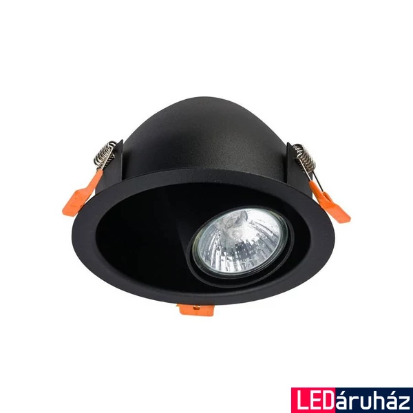 Nowodvorski DOT beépíthető lámpa, fekete, GU10 foglalattal, 1x10W, TL-8826