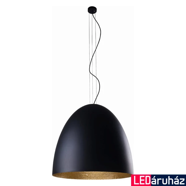 Nowodvorski EGG 1 ágú függeszték, fekete, E27 foglalattal, 7x28W, TL-9026