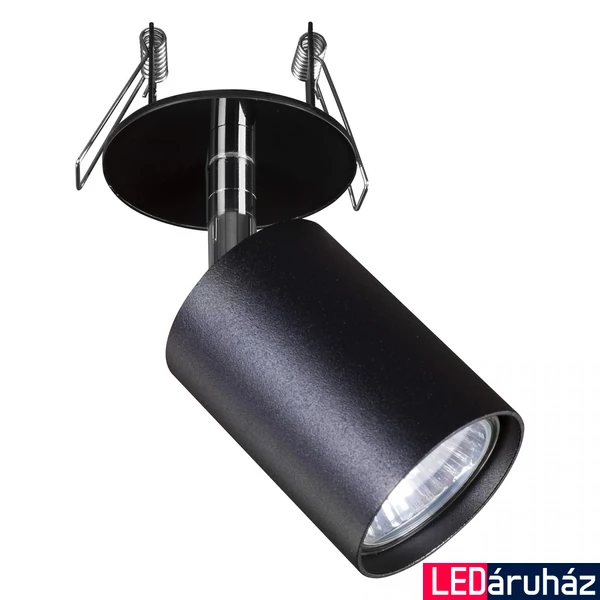 Nowodvorski EYE FIT beépíthető lámpa, fekete, GU10 foglalattal, 1x35W, TL-9400