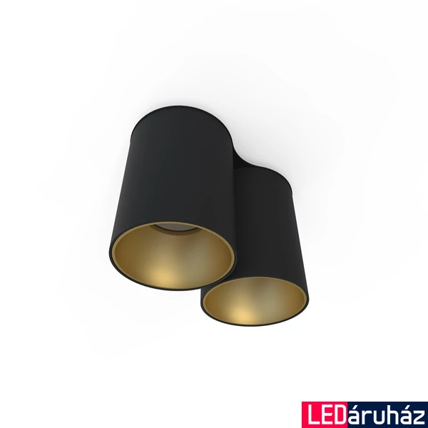 Nowodvorski EYE TONE mennyezeti lámpa, fekete, GU10 foglalattal, 2x10W, TL-8087