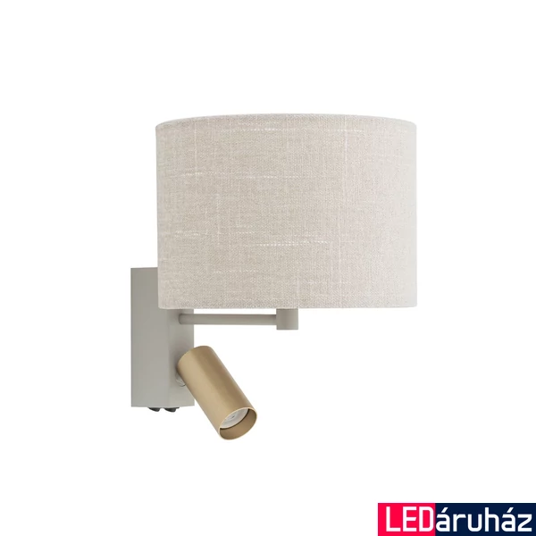 Nowodvorski Santana A fali lámpa, vajszínű, E27 foglalattal, 2x10W, TL-11654