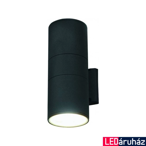 Nowodvorski FOG kültéri fali lámpa, szürke, E27 foglalattal, 2x42W, TL-3404