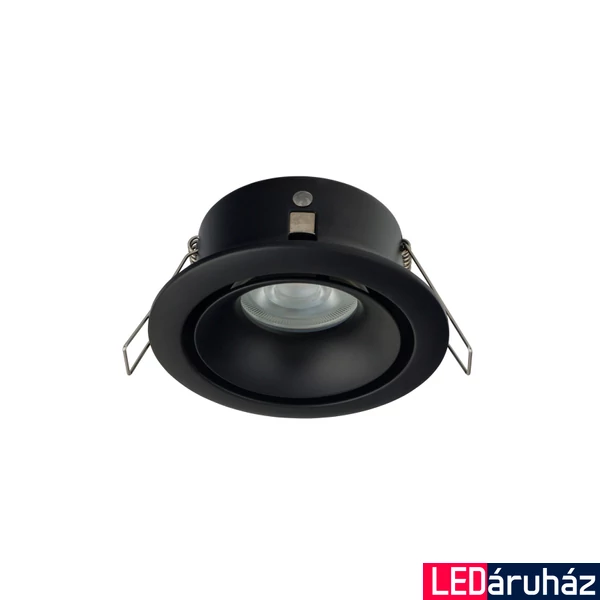 Nowodvorski FOXTROT fürdőszobai süllyeszthető lámpa, fekete, GU10 foglalattal, 1x15W, TL-8374