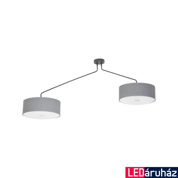 Nowodvorski HAWK GRAY több ágú függeszték, szürke, E27 foglalattal, 6x42W, TL-6541