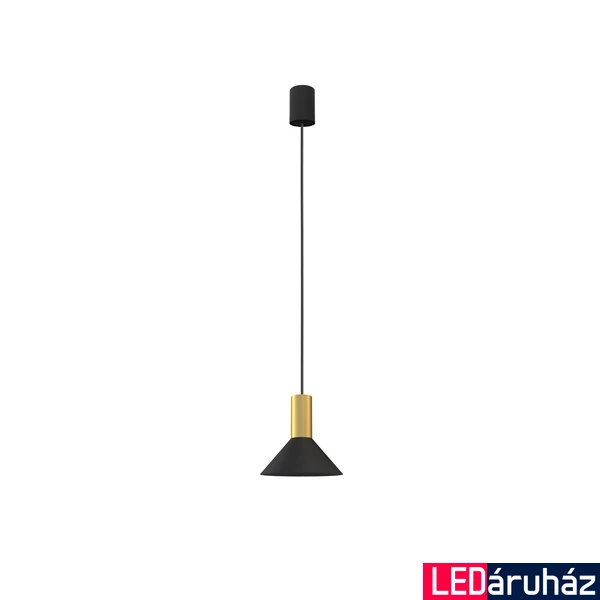 Nowodvorski HERMANOS 1 ágú függeszték, fekete, GU10 foglalattal, 1x10W, TL-8103