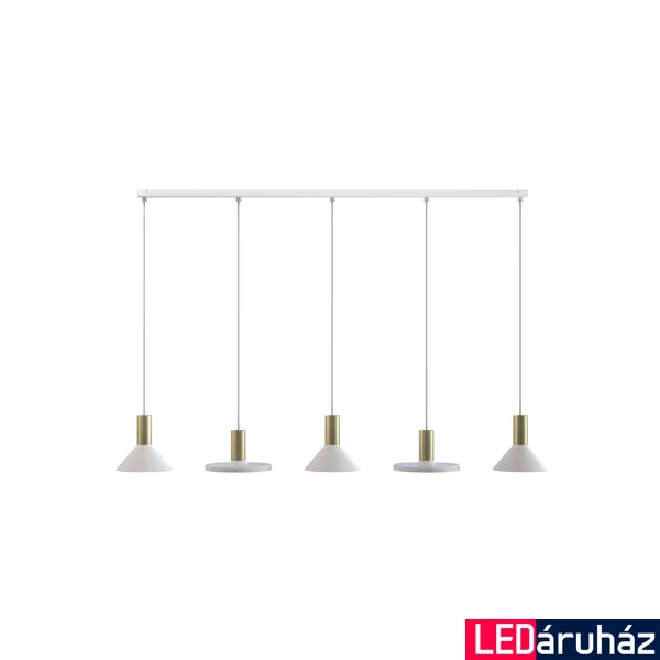 Nowodvorski HERMANOS több ágú függeszték, fehér, GU10 foglalattal, 5x10W, TL-8033