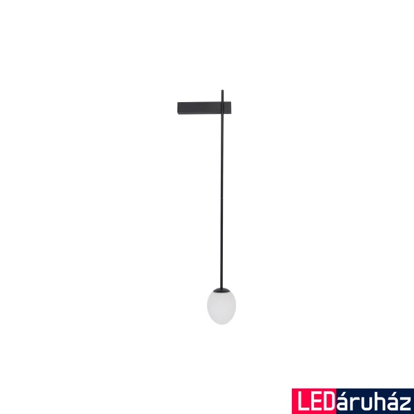 Nowodvorski ICE EGG fürdőszobai fali lámpa, fekete, G9 foglalattal, 1x25W, TL-8125
