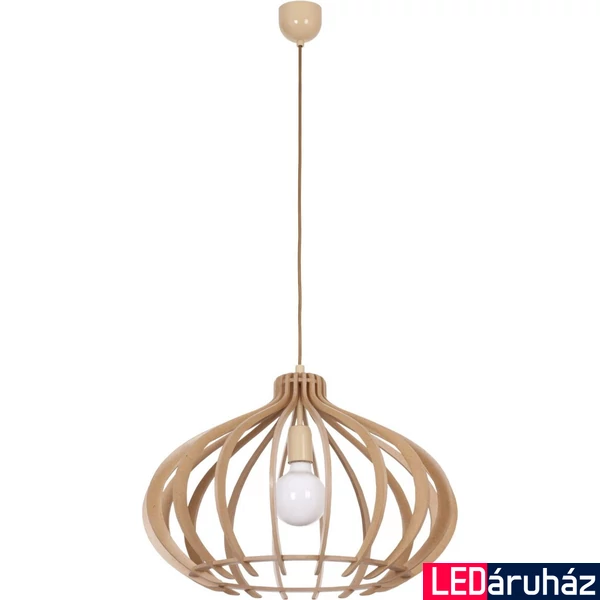 Nowodvorski IKA 1 ágú függeszték, barna, E27 foglalattal, 1x42W, TL-4174