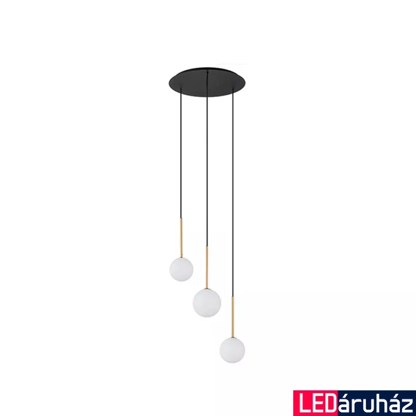 Nowodvorski KARO függeszték, fekete, G9 foglalattal, 3x12W, TL-10304
