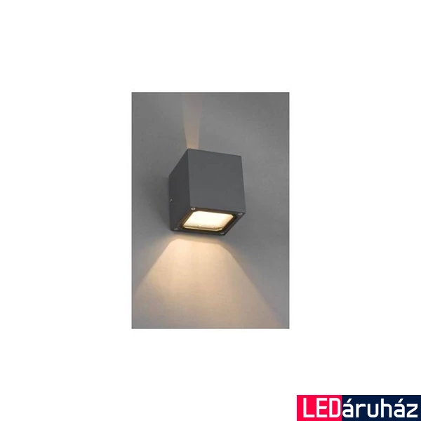 Nowodvorski KHUMBU kültéri fali lámpa, lefelé és felfelé világít, szürke, G9 foglalattal, 1x33W, TL-4443