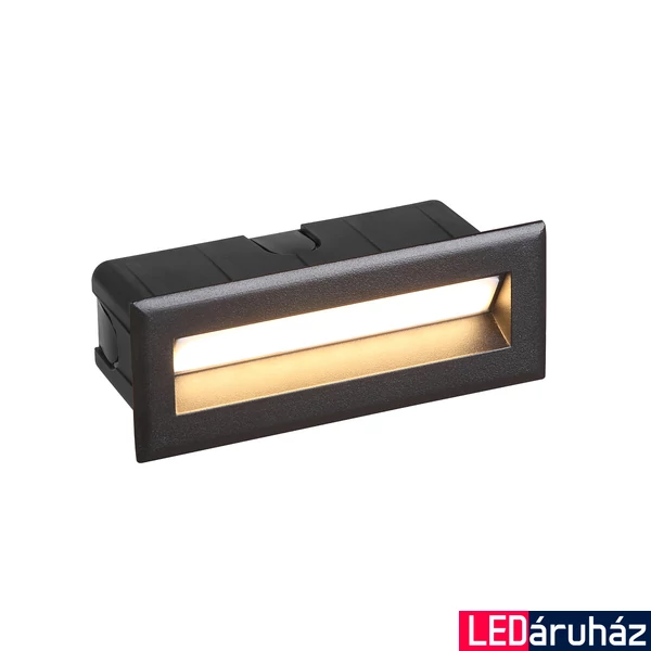 Nowodvorski kültéri beépíthető lámpa, fekete, Beépített LED, 1x5W, 380 lm, TL-8165