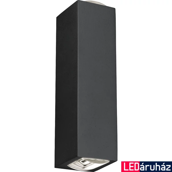Nowodvorski LENS kültéri fali lámpa, lefelé és felfelé világít, fekete, Beépített LED, 1x4W, 110 lm, TL-9112