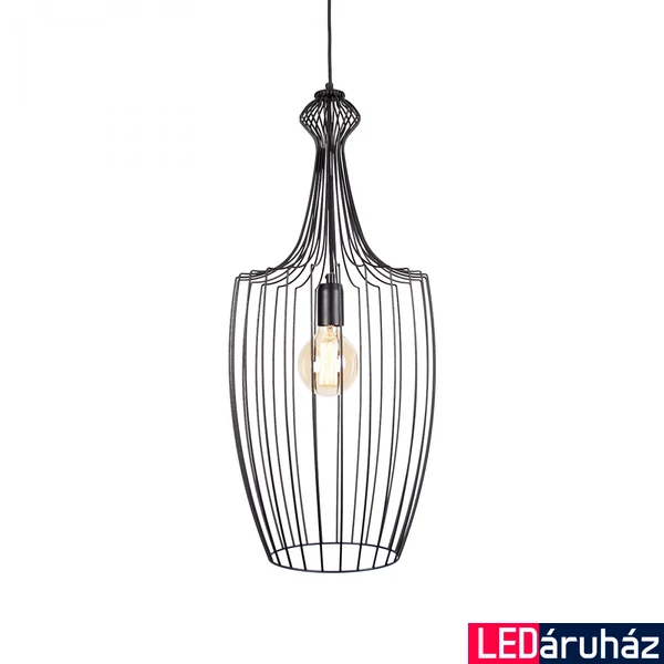 Nowodvorski LUKSOR 1 ágú függeszték, fekete, E27 foglalattal, 1x42W, TL-8847