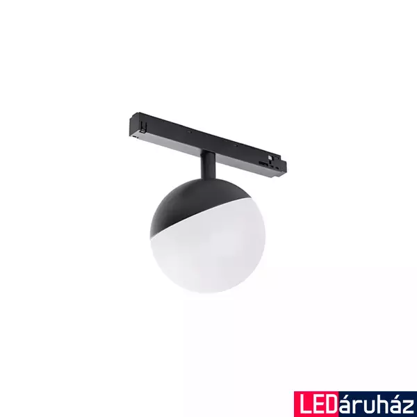 Nowodvorski LVM LID LED sínre szerelhető lámpa, fekete, Beépített LED, 1x8W, 650 lm, TL-10152
