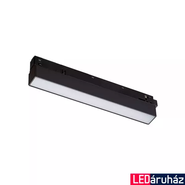 Nowodvorski LVM LINE LED sínre szerelhető lámpa, fekete, Beépített LED, 1x9W, 400 lm, TL-10143