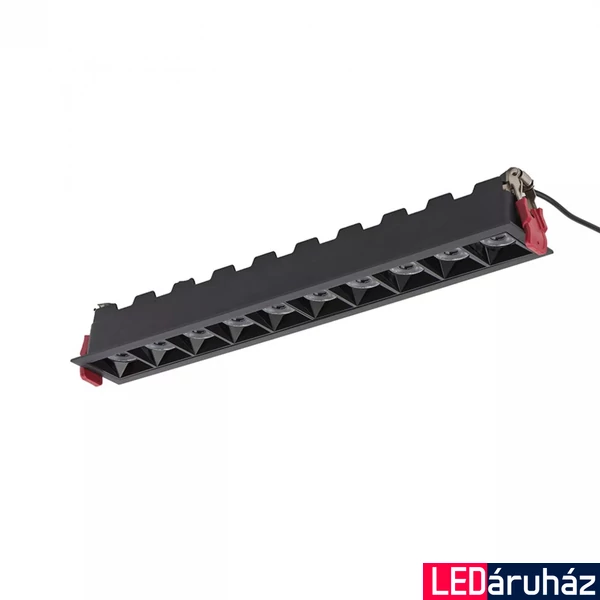 Nowodvorski MIDI besüllyeszthető lámpa, fekete, Beépített LED, 1x40W, 3300 lm, TL-10063