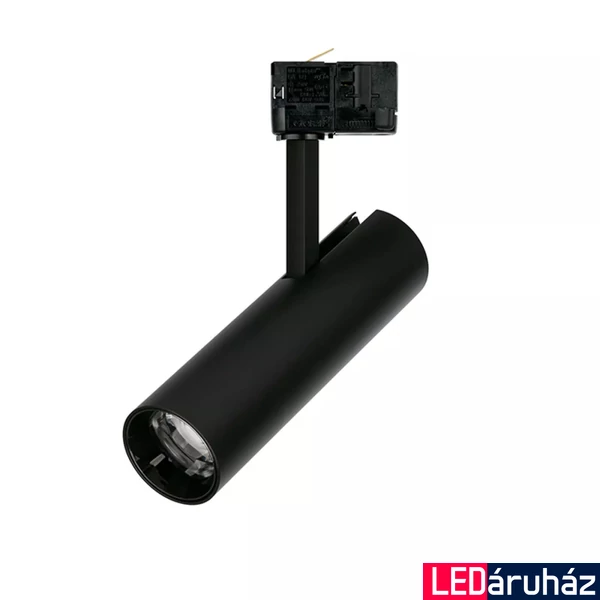 Nowodvorski MILO LED sínre szerelhető lámpa, fekete, Beépített LED, 1x15W, 1350 lm, TL-8764