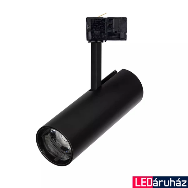 Nowodvorski MILO LED sínre szerelhető lámpa, fekete, Beépített LED, 1x25W, 1900 lm, TL-8760