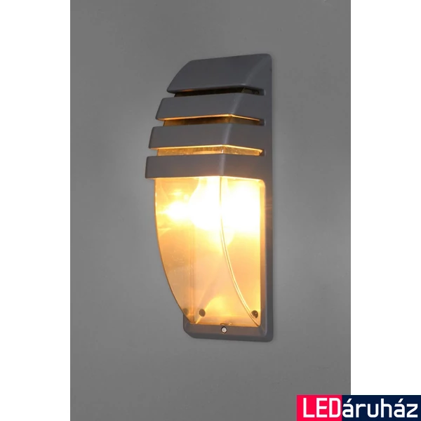 Nowodvorski MISTRAL kültéri fali lámpa, szürke, E27 foglalattal, 1x23W, TL-3393