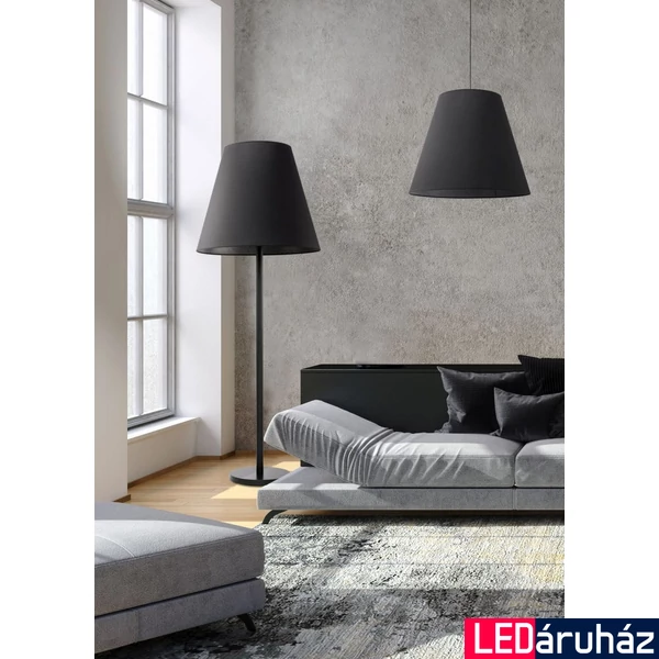 Nowodvorski MOSS állólámpa, fekete, E27 foglalattal, 3x42W, TL-9736